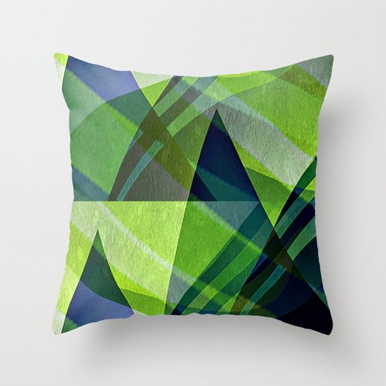 Pyramids Throw Pillow