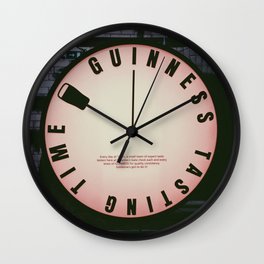 Guinness Taste Test Wall Clock