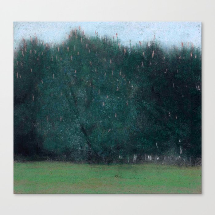 Léon Spilliaert - Forest in Spring Canvas Print