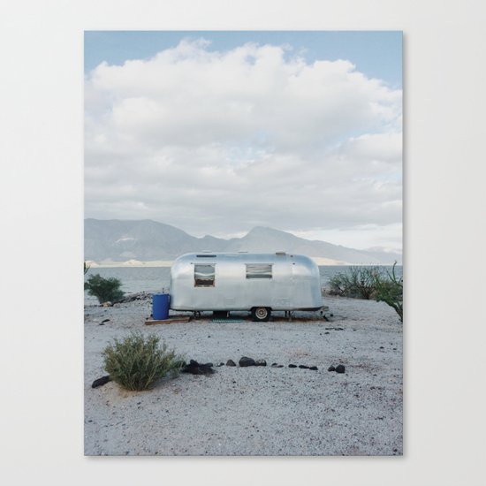 Mexicoast Trailer Life Canvas Print