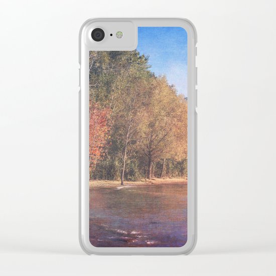 Somewhere There's Peace Clear iPhone Case