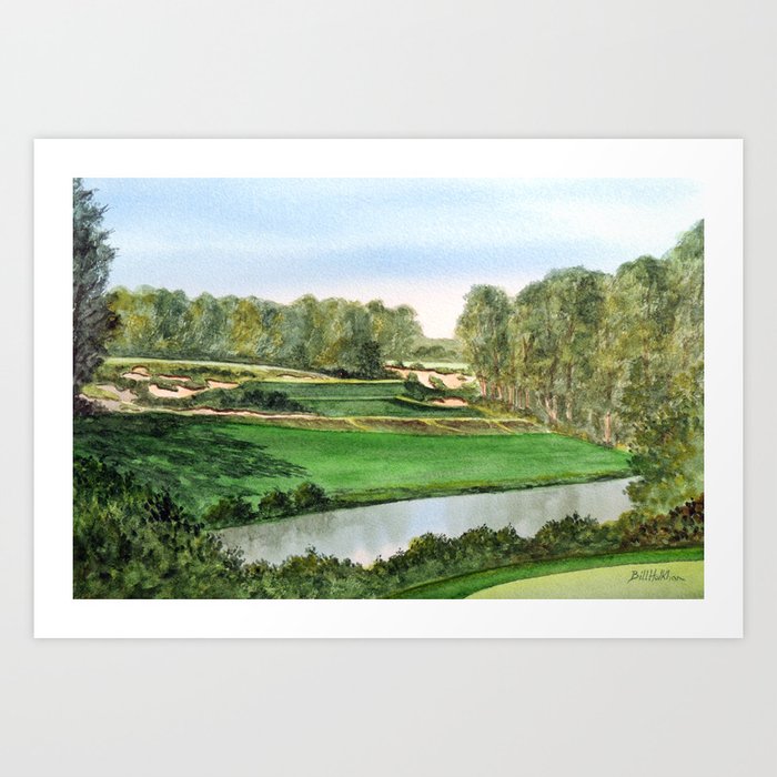 Pine Valley Golf Course New Jersey 5th Hole Art Print