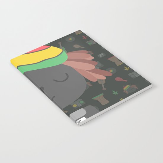 Cute Reggae Notebook