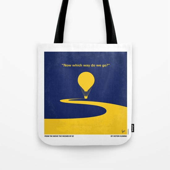 No177 My Wizard minimal movie poster OZ Tote Bag