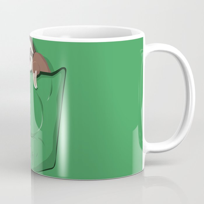 Sloth in a pocket Coffee Mug