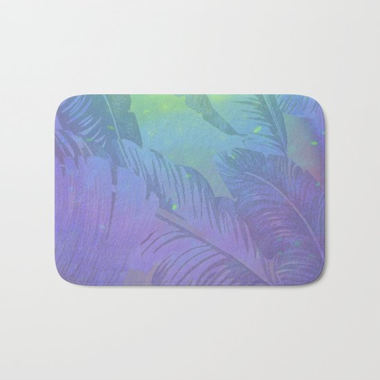 Rainbow in Palms Bath Mat