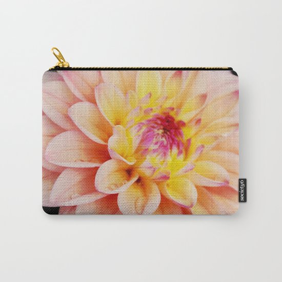 Light Pink Dahlia #2 Carry-All Pouch
