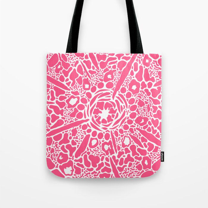 Pharynx Pattern - Pink Tote Bag