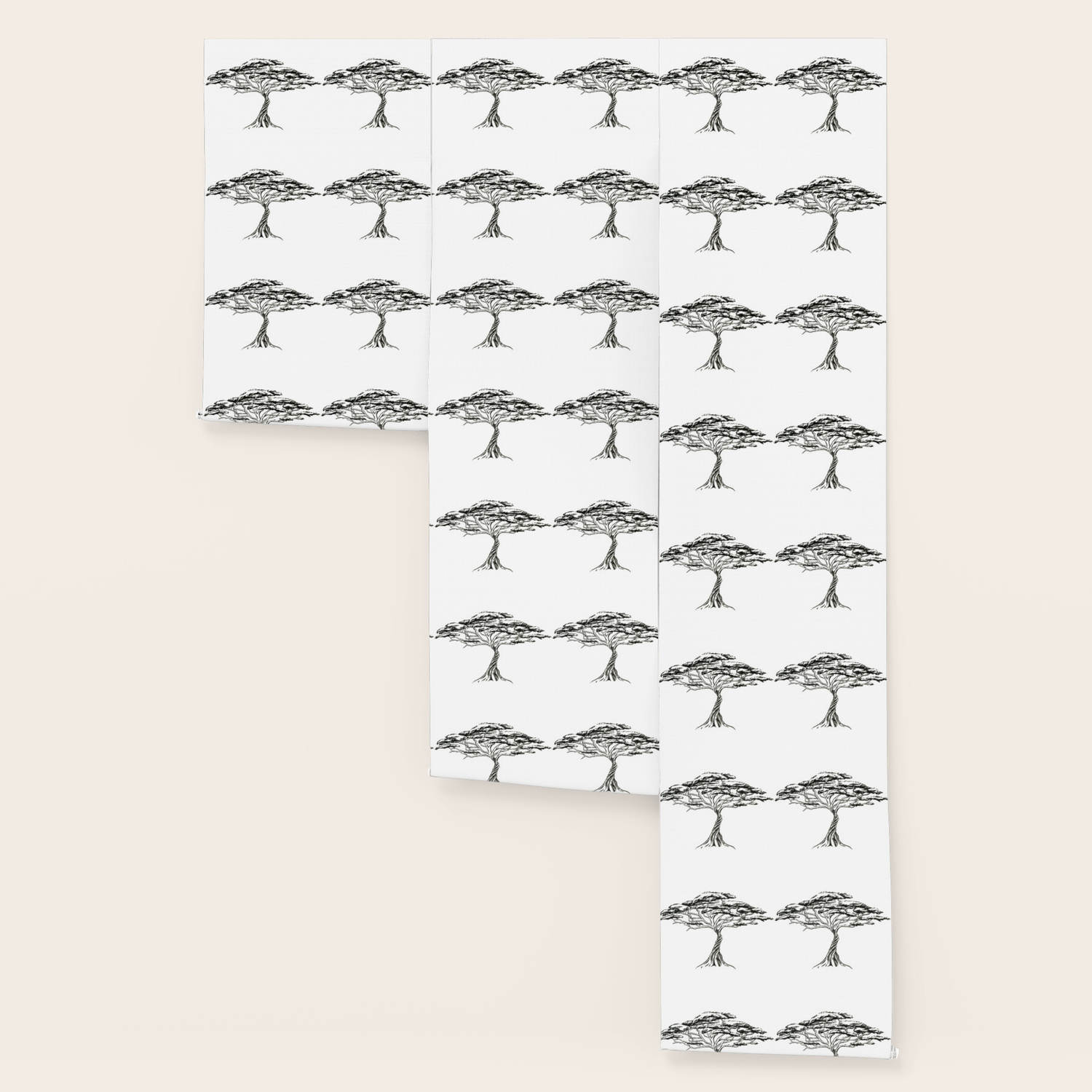 Whistling Thorn Zen Bonsai African Tree Wallpaper By Irenesillustrationgoodies Society6