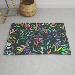 Colorful leaves Area & Throw Rug