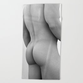 Sexy man butt Beach Towel