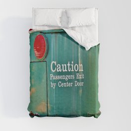 Caution Duvet Cover