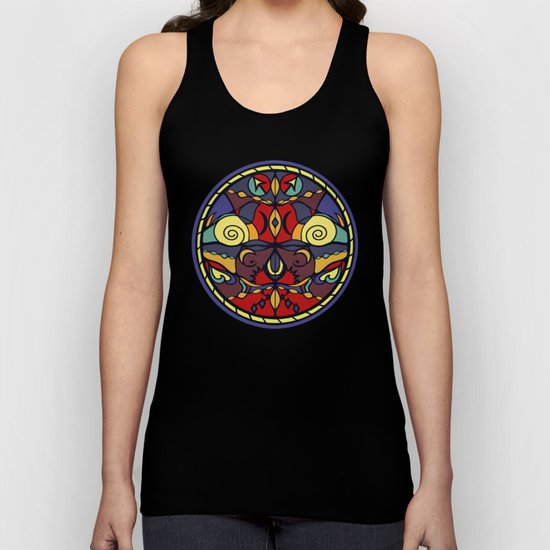 Surface Symmetry Unisex Tank Top