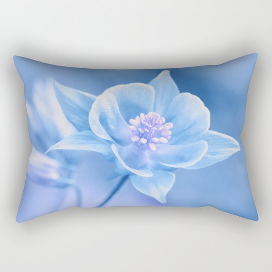 Columbine Flower 161 Rectangular Pillow