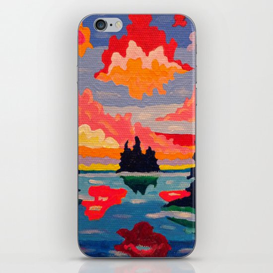 Northern Sunset Surreal iPhone & iPod Skin