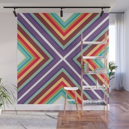 Colorful Lines Wall Mural