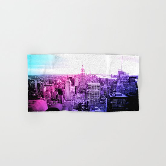 New York City : Pastel Hand & Bath Towel