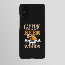Camping Beer Drinking Beginner Camper Android Case