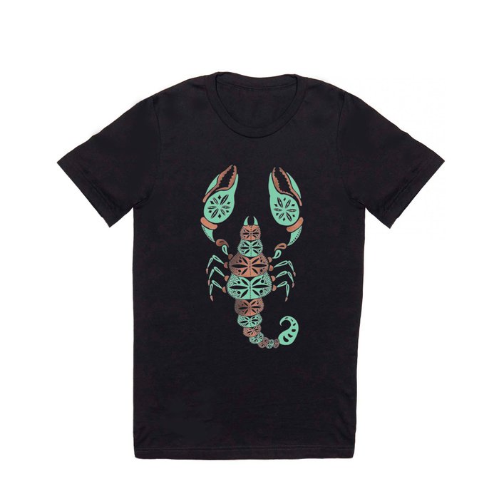 Scorpion – Mint & Rose Gold T Shirt