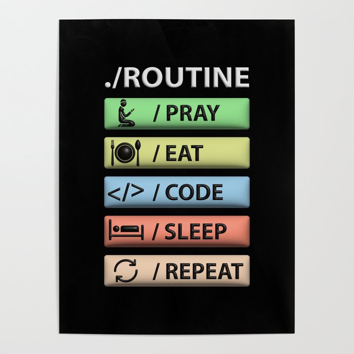 routine Poster