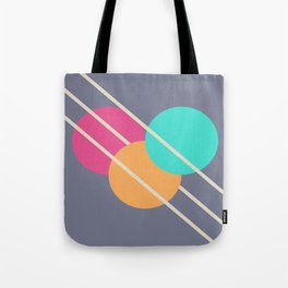 Circle of Stripes Tote Bag