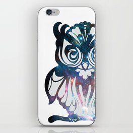 Galaxy Owl iPhone Skin