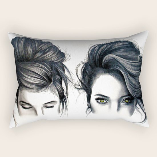 Hair Rectangular Pillow