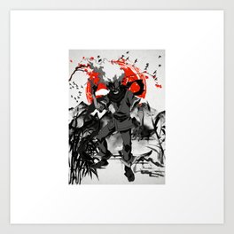 Afro Samurai Art Print