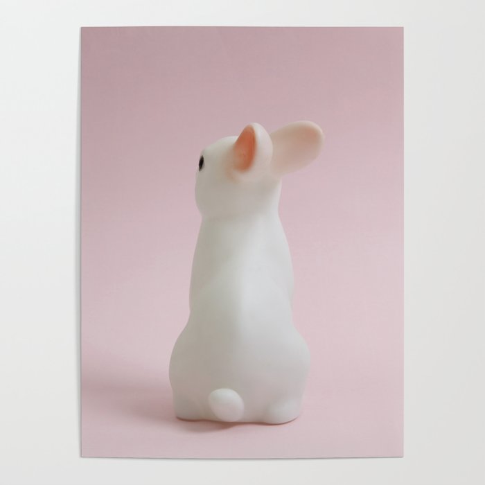 Sulky bunny Poster