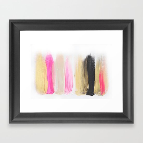 Colors 206 Framed Art Print