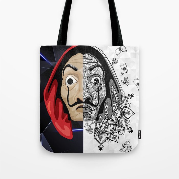 Mandala La Casa de Papel Tote Bag