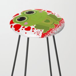 Valentine's Day Frog Counter Stool
