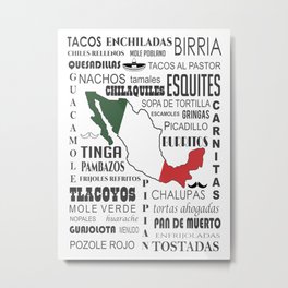 Mexican real food & dishes cousine Metal Print | Mexico, Comidamexicana, Mexicanbackpacks, Mexicanfoodie, Mexicanfood, Platosmexicanos, Mexicanhomedecor, Mexicankitchen, Mexicolindo, Mexicangiftidea 