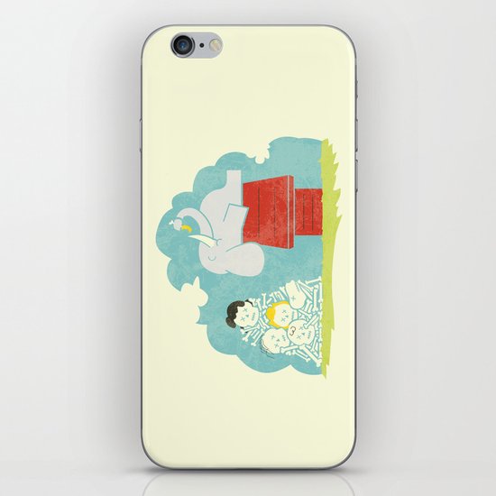 Elephants Love Peanuts iPhone & iPod Skin