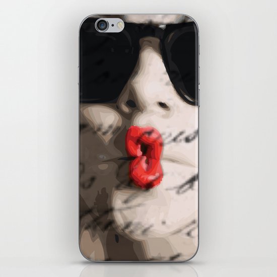 kiss iPhone & iPod Skin