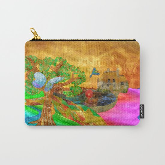 Let color bring you smiles as you walk lifes many miles Carry-All Pouch
