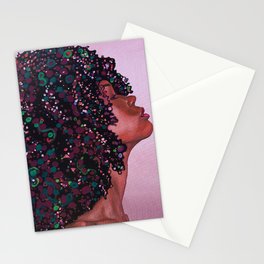 Shapely Fro  Stationery Card