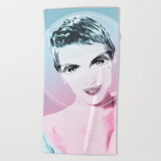 Jean Beach Towel