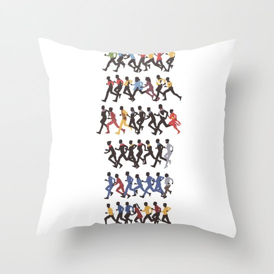 Away Mission Throw Pillow