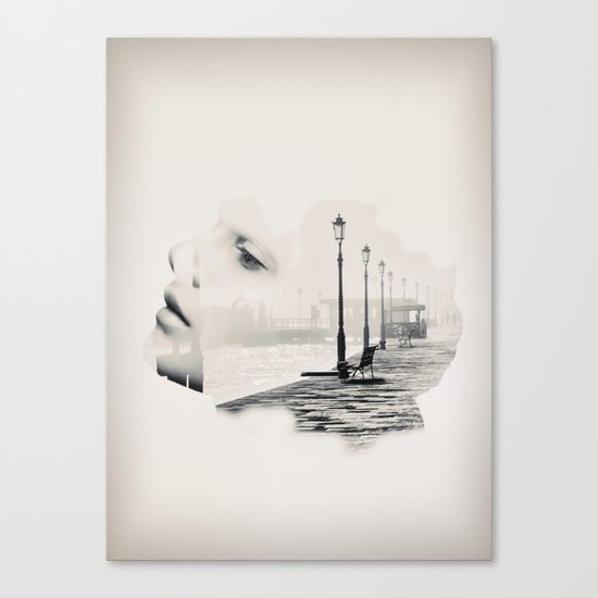 BOARDWALK Canvas Print