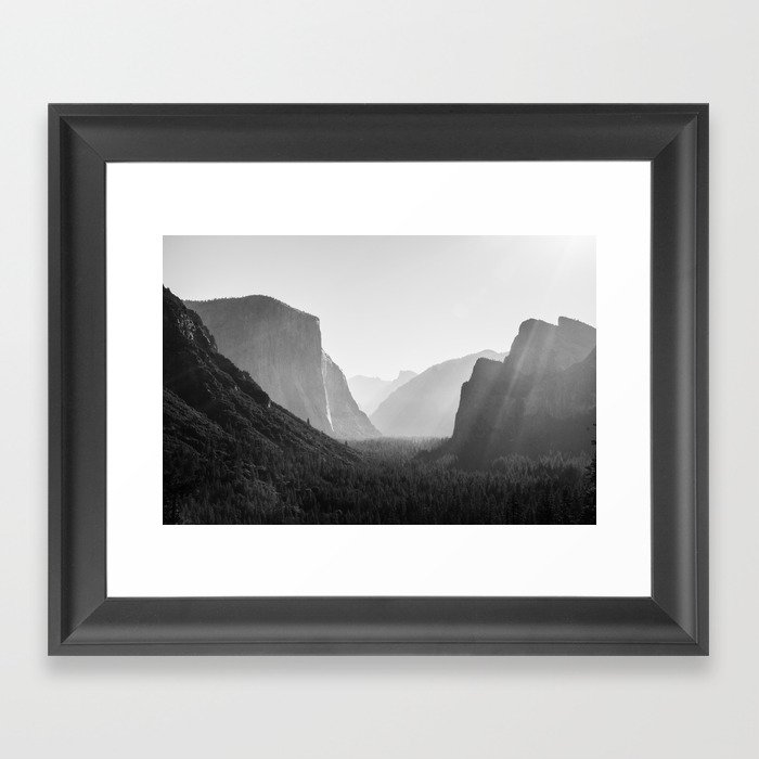 The Valley Framed Art Print
