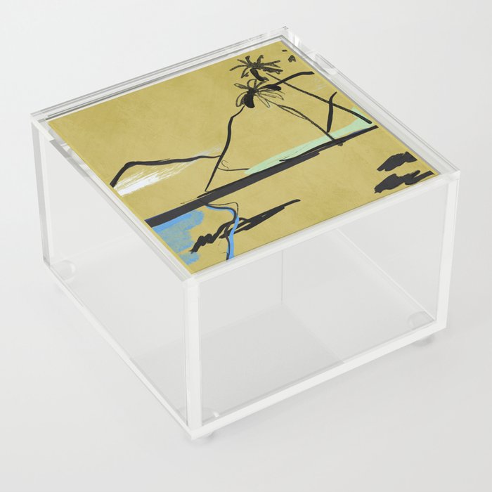Landscape sketch art 12 Acrylic Box
