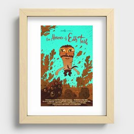 eddy with eel Recessed Framed Print
