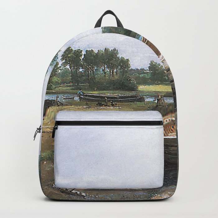 John Constable vintage painting Backpack