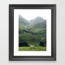 scotland landscape Framed Art Print