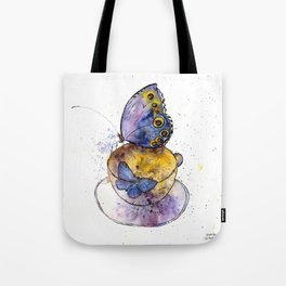 Butterfly cup Tote Bag