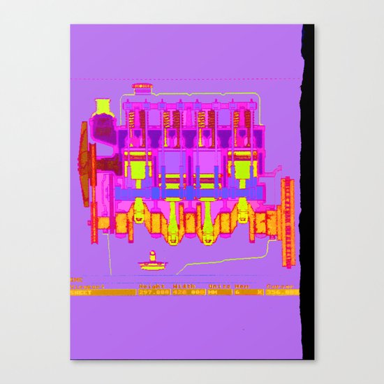 ICE 02 Canvas Print