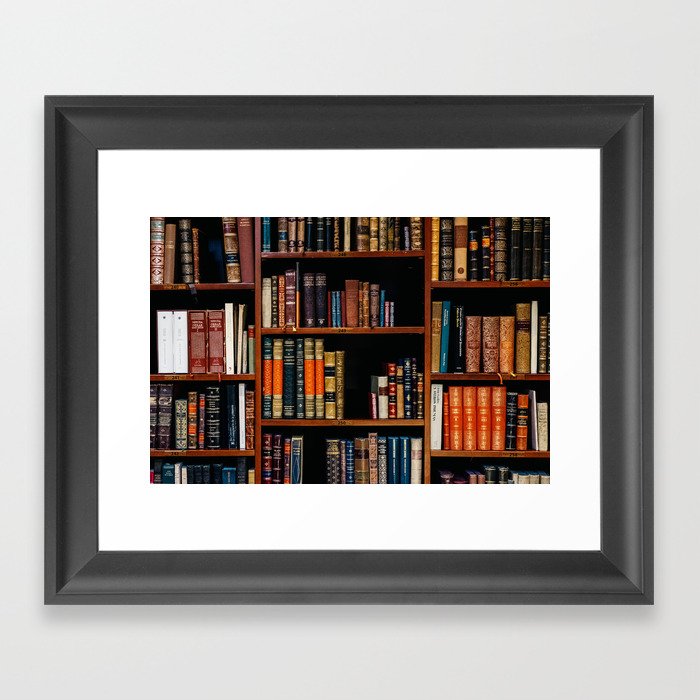 Bookshop Framed Art Print