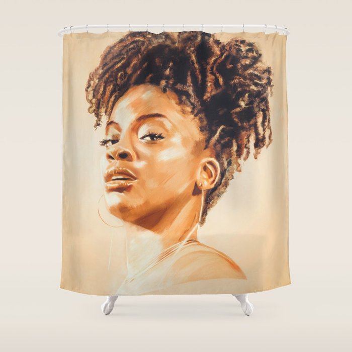 Ari Lennox Shower Curtain By Brandonspahn Society6