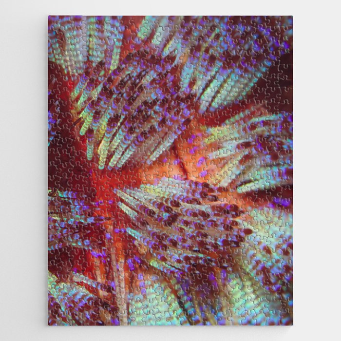 Fire Urchin texture Jigsaw Puzzle